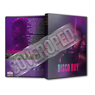 Disco Boy - 2023 Türkçe Dvd Cover Tasarımı